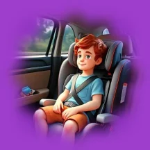Airport rides with car seat